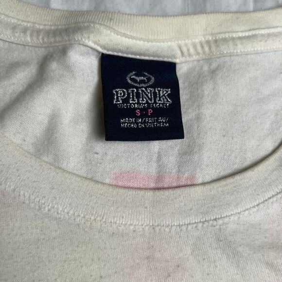 Vintage 2000's Pink Victoria RARE All This & Brains Too Class Of 2010 Small - Picture 3 of 7